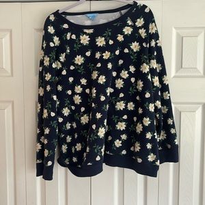 Draper James magnolia sweatshirt 2x